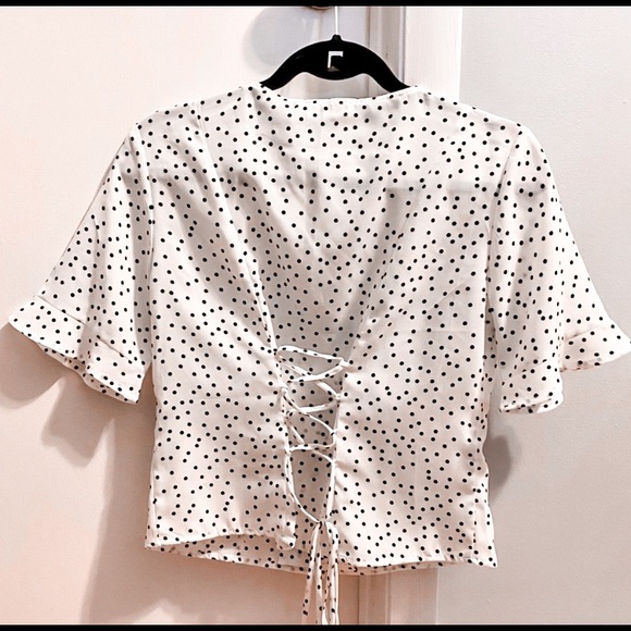 Elodie Polka Dot Top - Picture 2 of 3